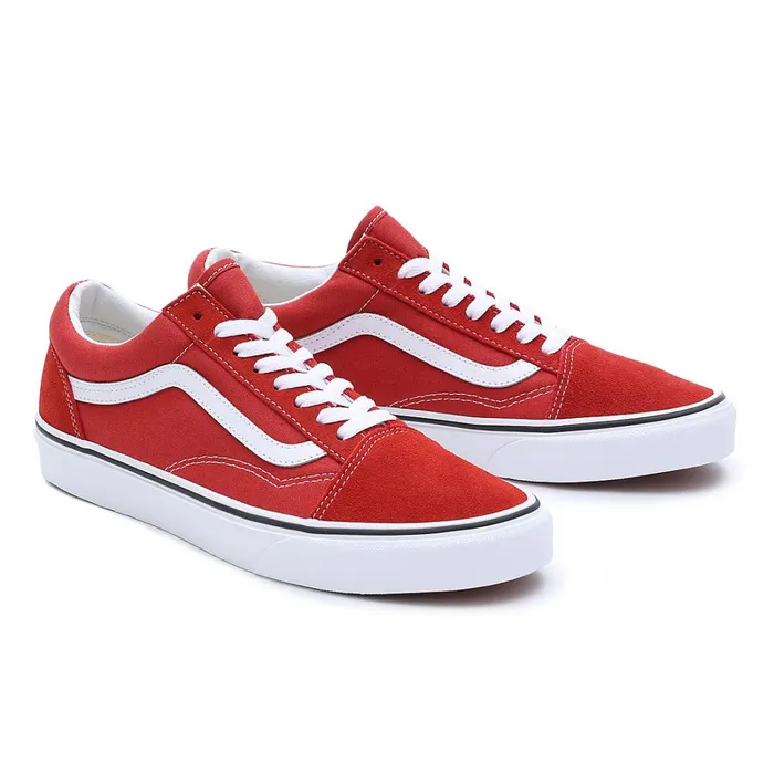 Vans View All Men Color Theory Old Skool Shoes Red