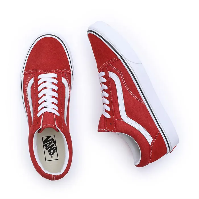 Vans View All Men Color Theory Old Skool Shoes Red