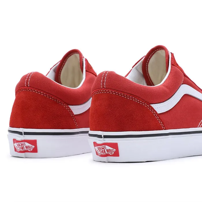 Vans View All Men Color Theory Old Skool Shoes Red