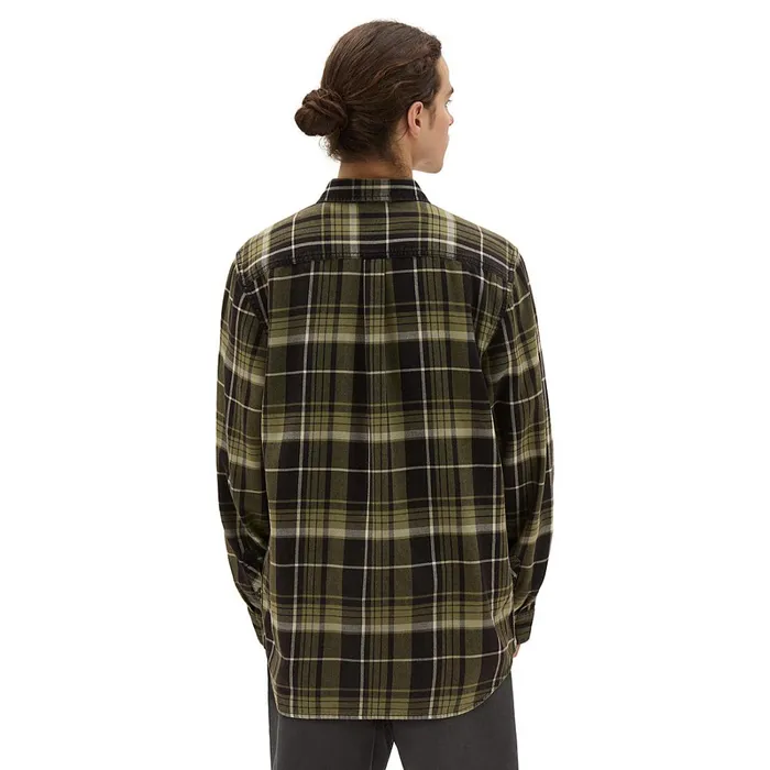 Vans View All Men Peddington Long Sleeve Woven Shirt Black