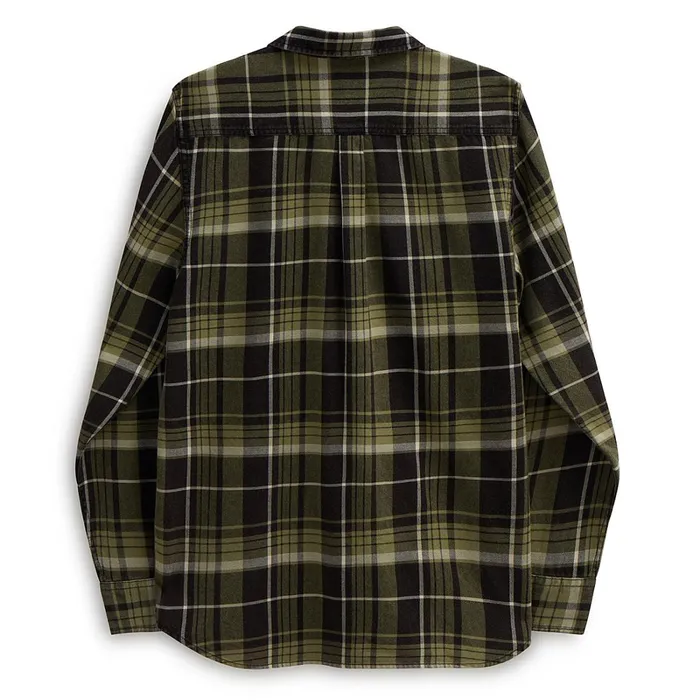 Vans View All Men Peddington Long Sleeve Woven Shirt Black