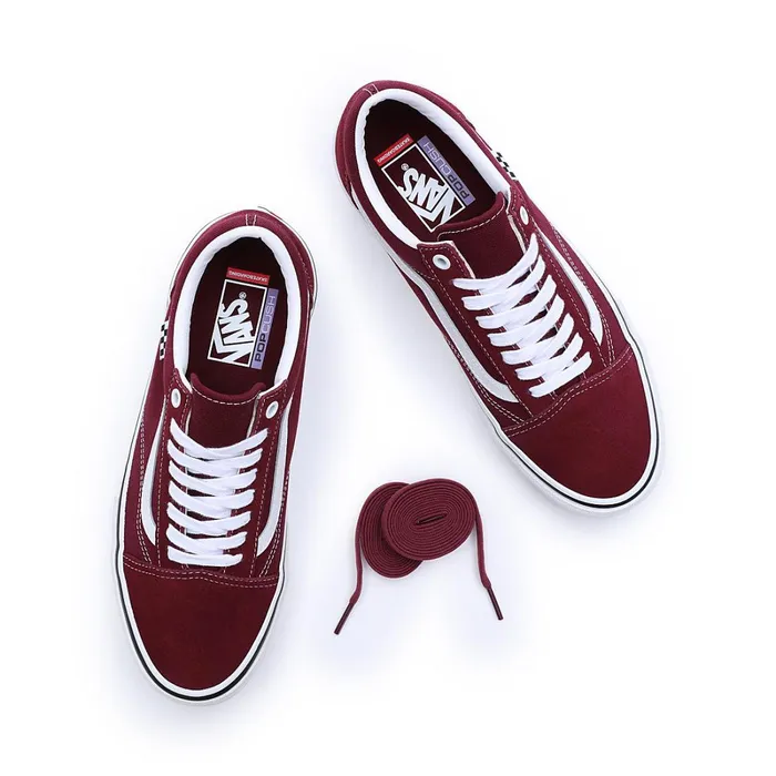 Vans View All Men Skate Old Skool Shoes Red