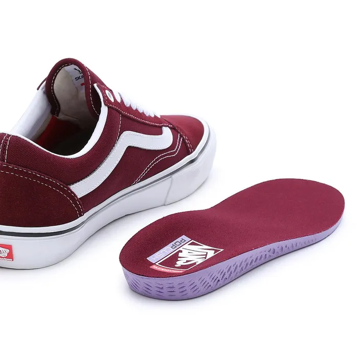 Vans View All Men Skate Old Skool Shoes Red