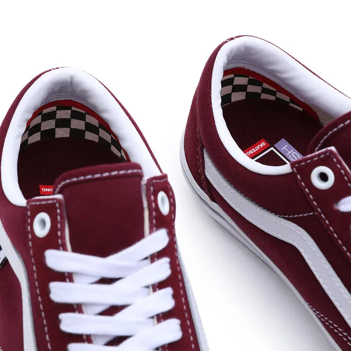 Vans View All Men Skate Old Skool Shoes Red