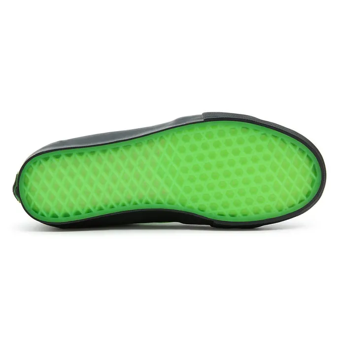 Vans View All Men Skate Sk8Hi Glow Skulls Shoes Green