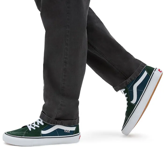 Vans View All Men Skate Sk8Hi Shoes Green