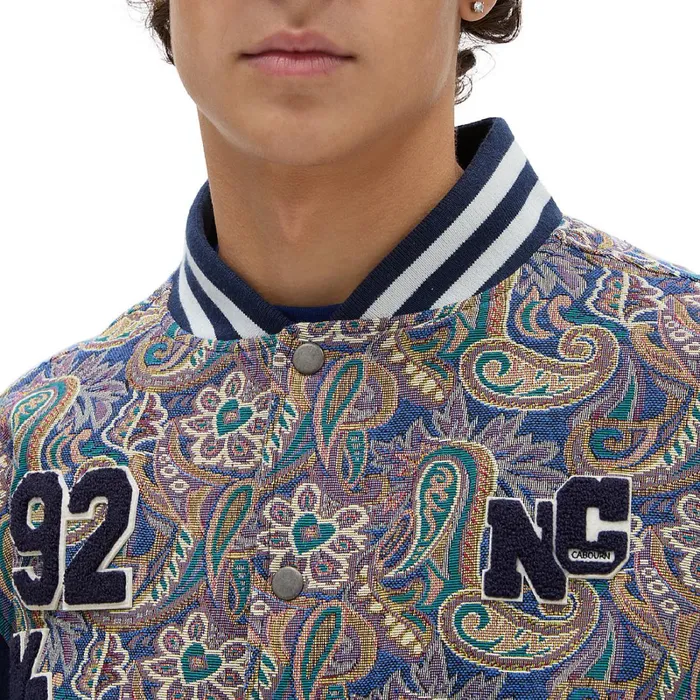 Vans View All Men Vault By X Nigel Cabourn Letterman Jacket Multicolour