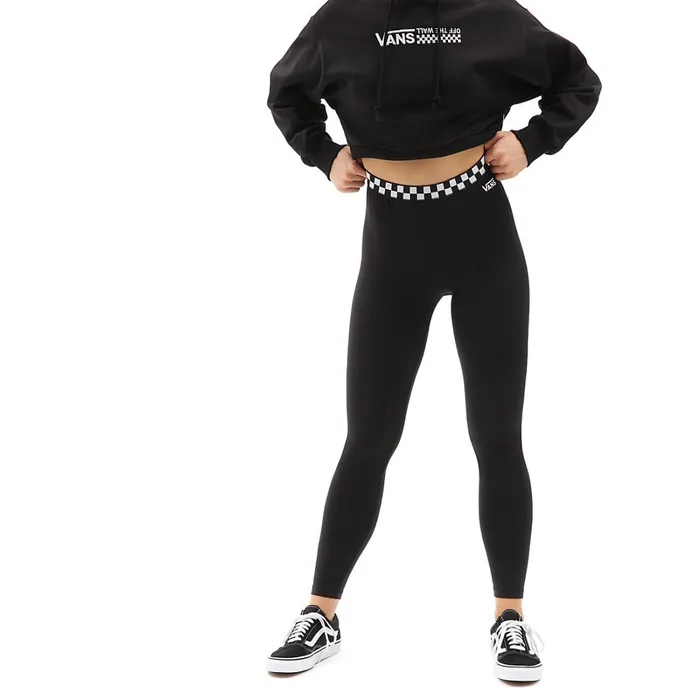 Vans View All Women Bladez Check Leggings Black