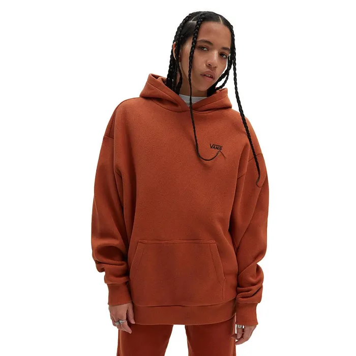 Vans View All Women ComfyCush Pullover Hoodie Brown
