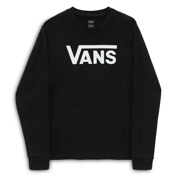 Vans View All Women Flying V Classic Long Sleeve Tshirt Black