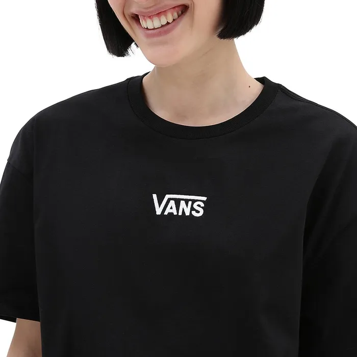 Vans View All Women Flying V Oversized Tshirt Black