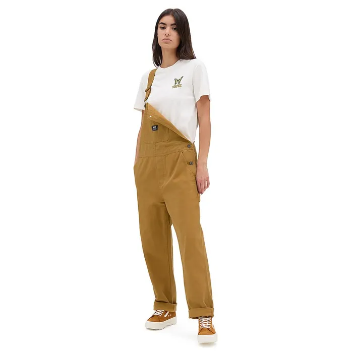 Vans View All Women Ground Work Overalls Brown