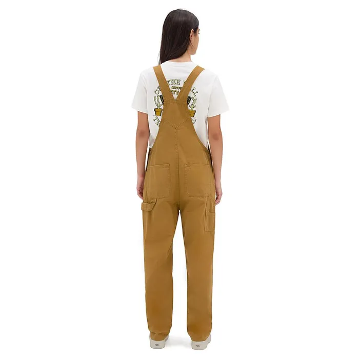 Vans View All Women Ground Work Overalls Brown
