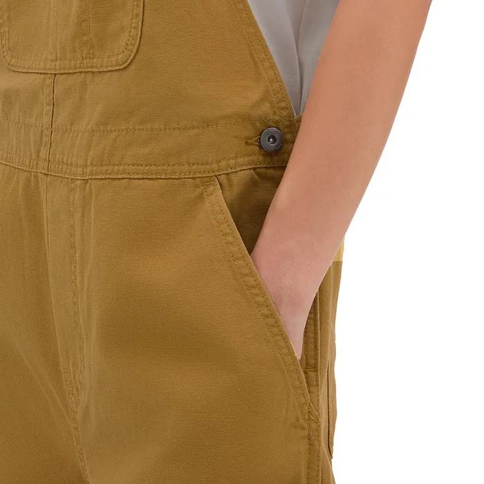 Vans View All Women Ground Work Overalls Brown