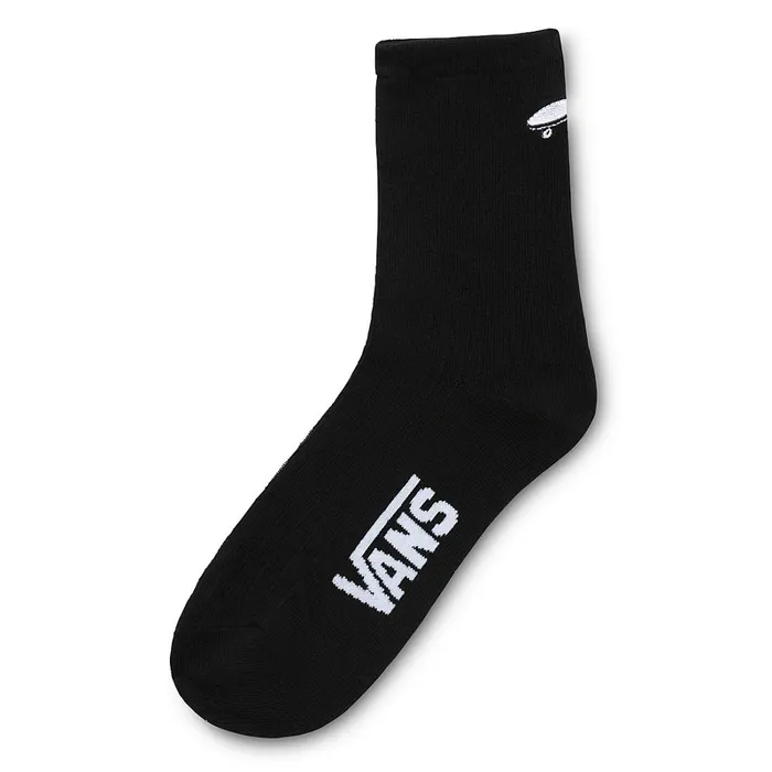 Vans View All Women Kickin It Crew Socks 1 Pair Black