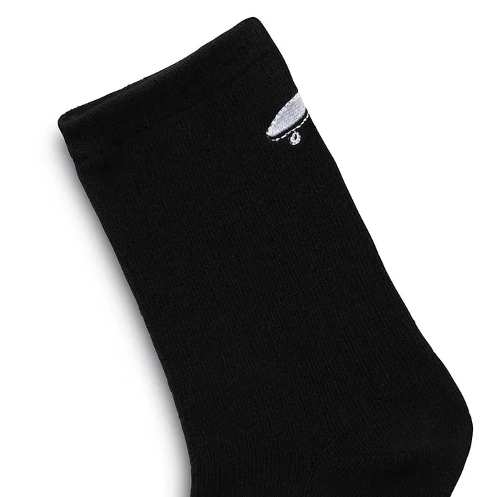 Vans View All Women Kickin It Crew Socks 1 Pair Black