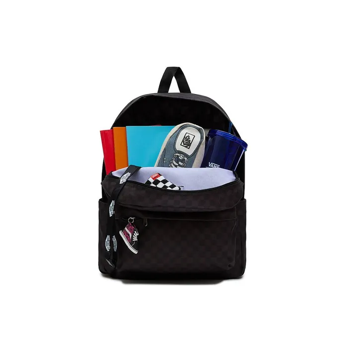 Vans View All Women Old Skool H2O Check Backpack Grey