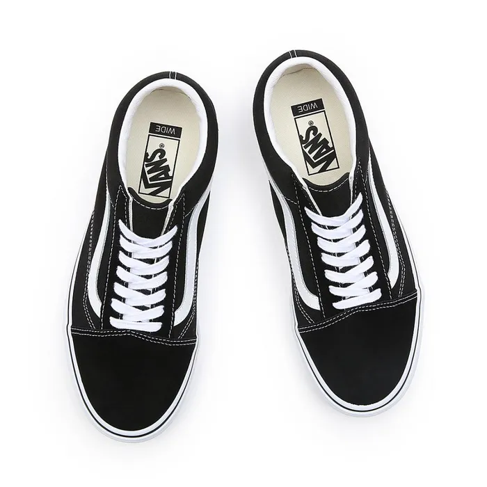 Vans Wide Fit Shoes Women Old Skool Wide Fit Shoes Black