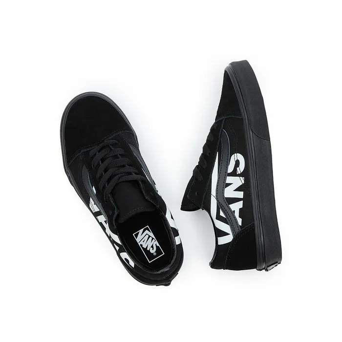 Vans Youth Shoes 814 Years Kids Youth Logo Old Skool Shoes 814 Years Black
