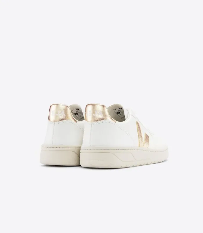 VEJA V10 Women V10 CHROMEFREE LEATHER WHITE PLATINE