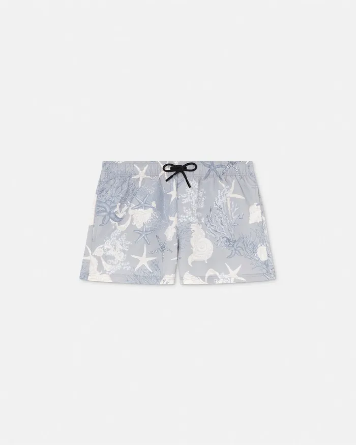 Versace Barocco Sea Swim Shorts Blueprint Men Swimwear