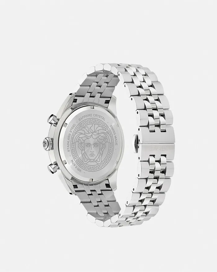 Versace Chrono Master Watch Bluesilver Men Watches