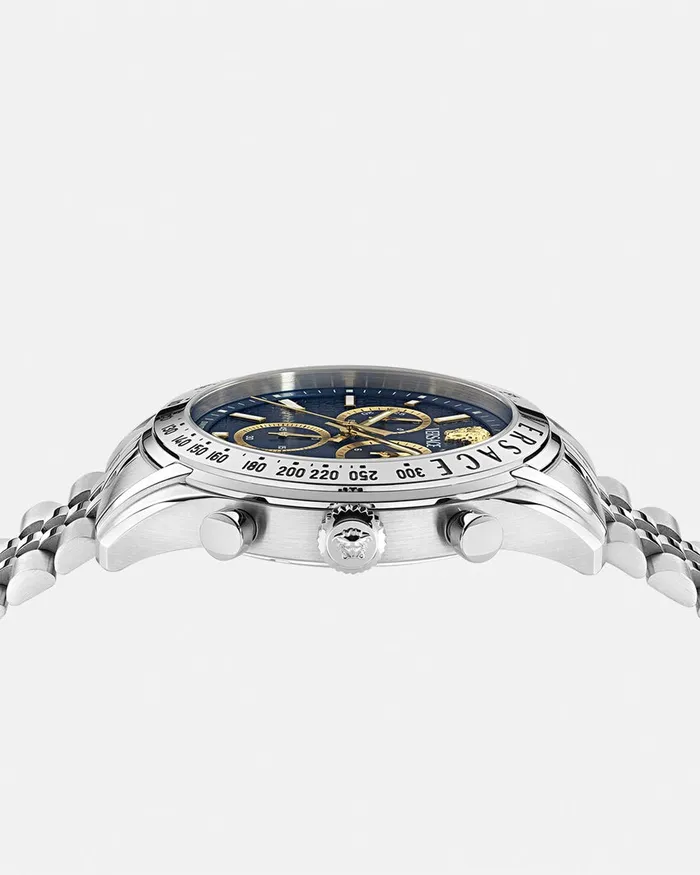 Versace Chrono Master Watch Bluesilver Men Watches