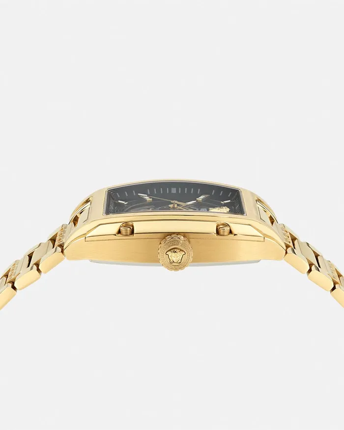 Versace Dominus Skeleton Watch Gold Men Watches