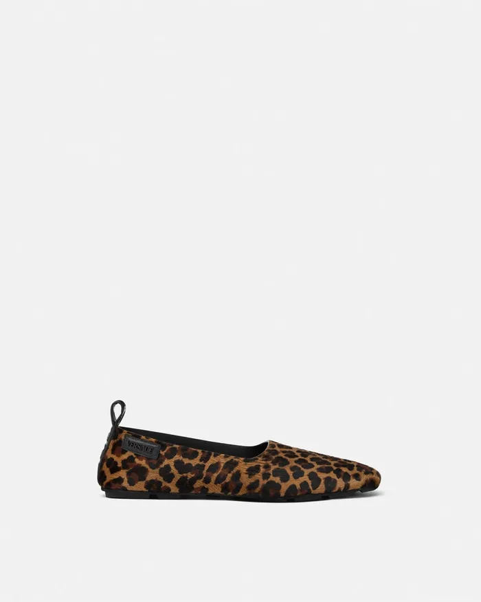 Versace Leopard Villa Driver Shoes Animalier Men Villa
