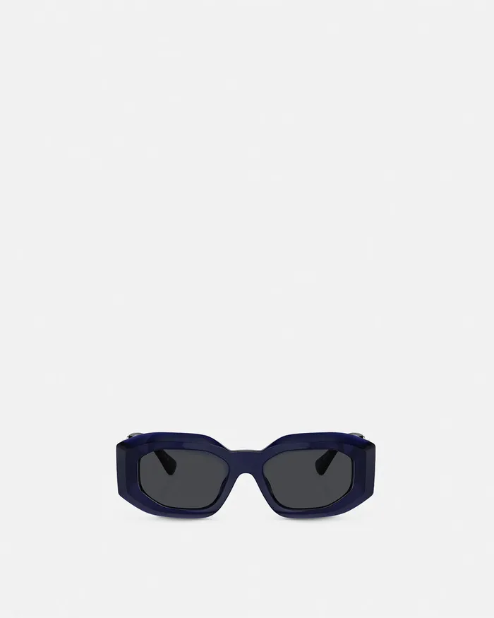 Versace Maxi Medusa Biggie Sunglasses Blue MenWomen Sunglasses
