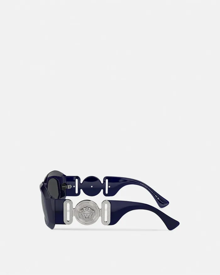 Versace Maxi Medusa Biggie Sunglasses Blue MenWomen Sunglasses