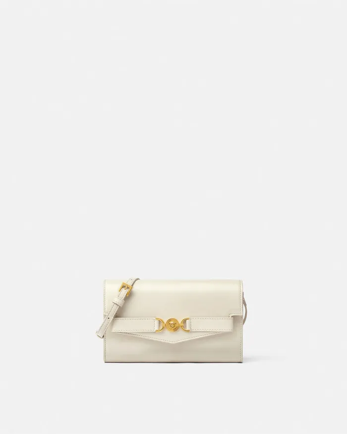 Versace Medusa 03995 Crossbody Bag Beige Women Mini Bags and Clutches
