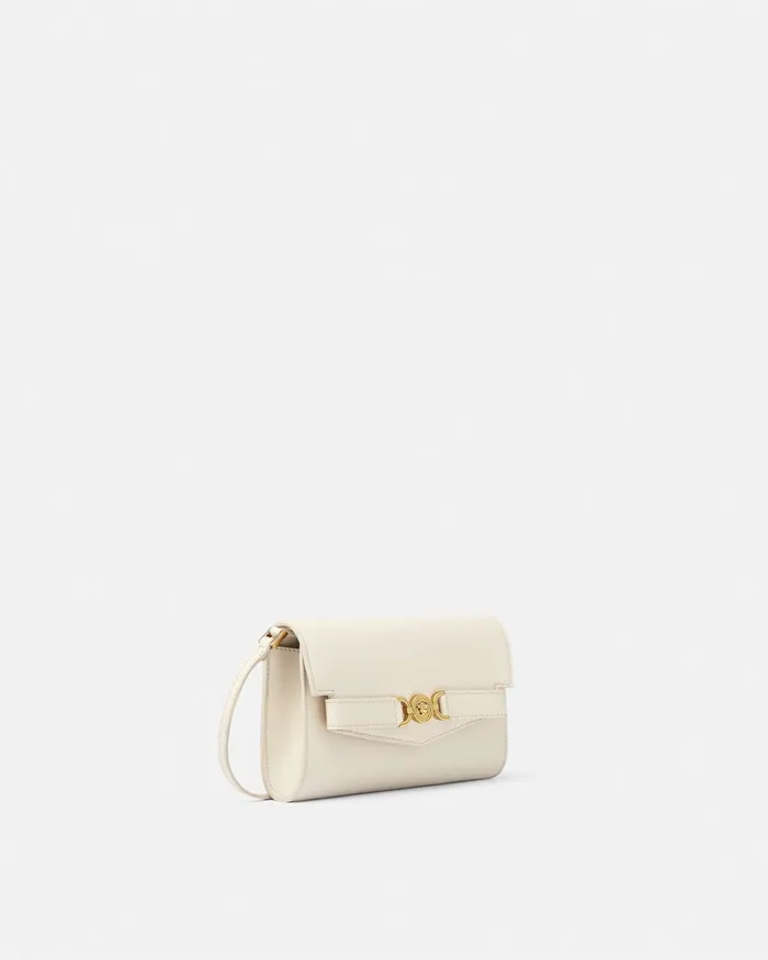 Versace Medusa 03995 Crossbody Bag Beige Women Mini Bags and Clutches