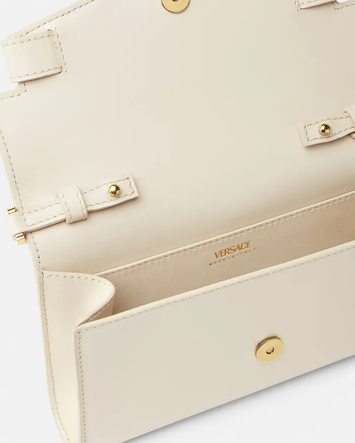 Versace Medusa 03995 Crossbody Bag Beige Women Mini Bags and Clutches