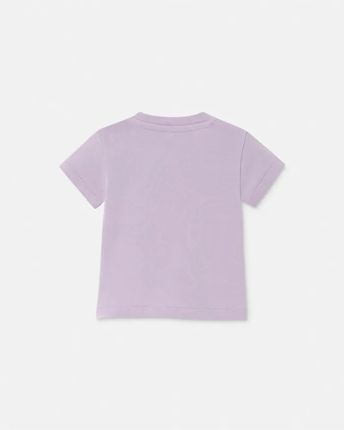 Versace Medusa Baby TShirt Lilac Kids Shirts and Tshirts