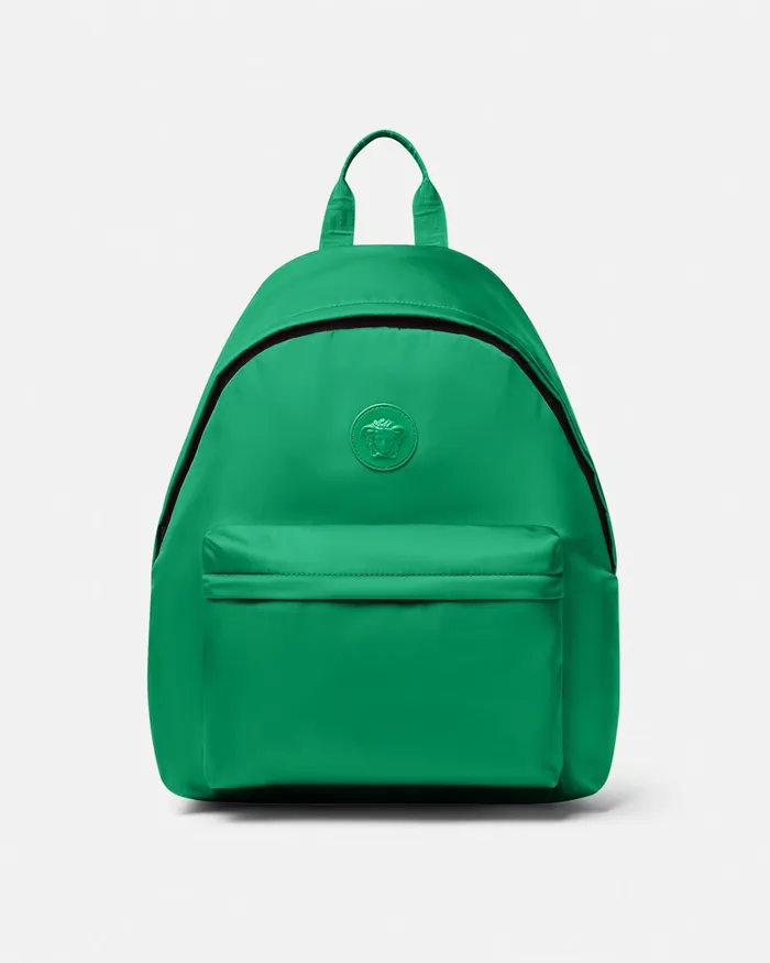 Versace Medusa Backpack Green Kids Bags and Accessories