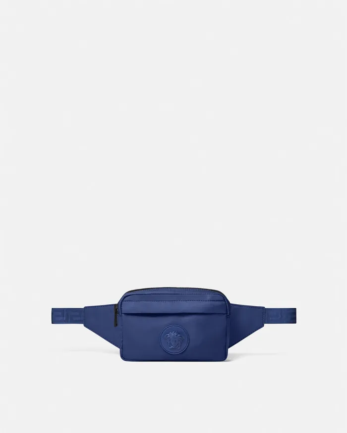 Versace Medusa Belt Bag Blue Kids Bags and Accessories