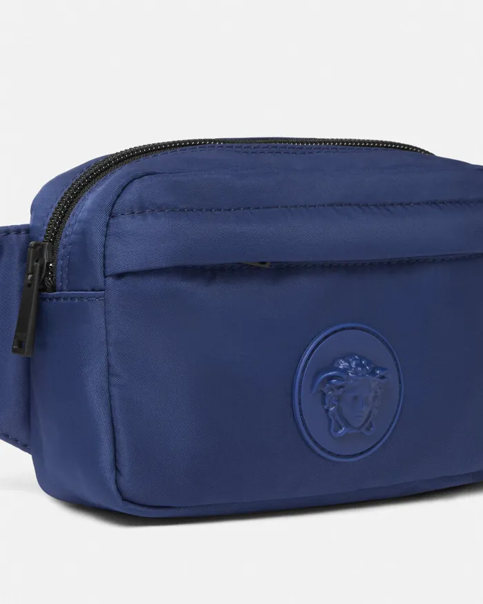 Versace Medusa Belt Bag Blue Kids Bags and Accessories