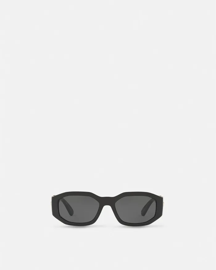 Versace Medusa Biggie Sunglasses Black WomenMen Sunglasses