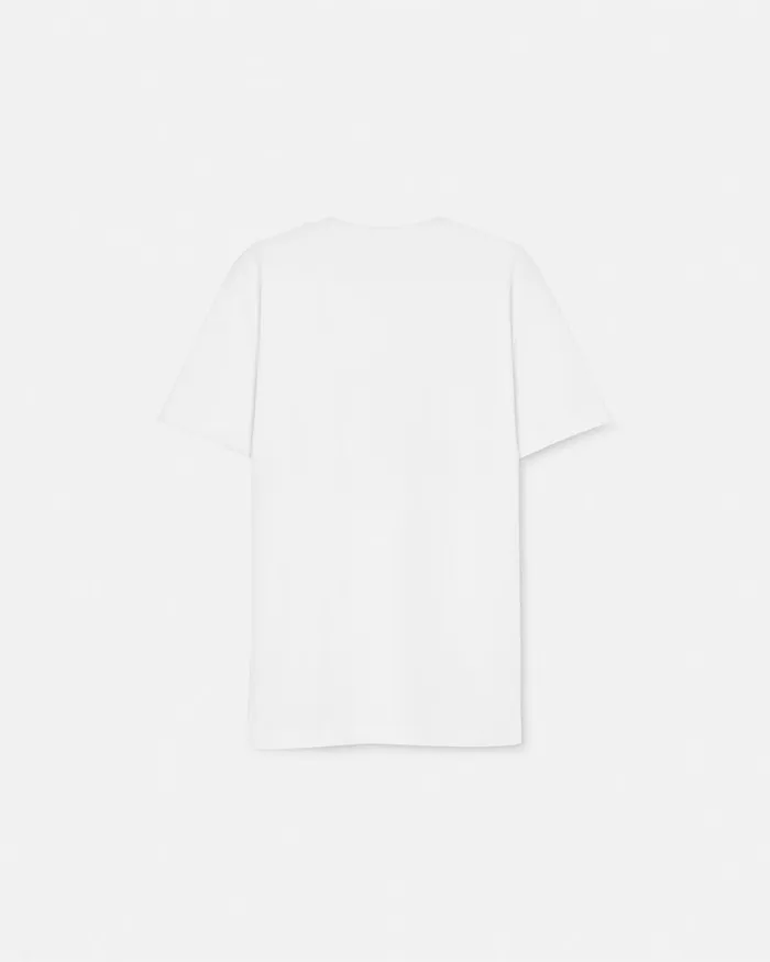 Versace Medusa Logo TShirt White Men TShirts and Polos