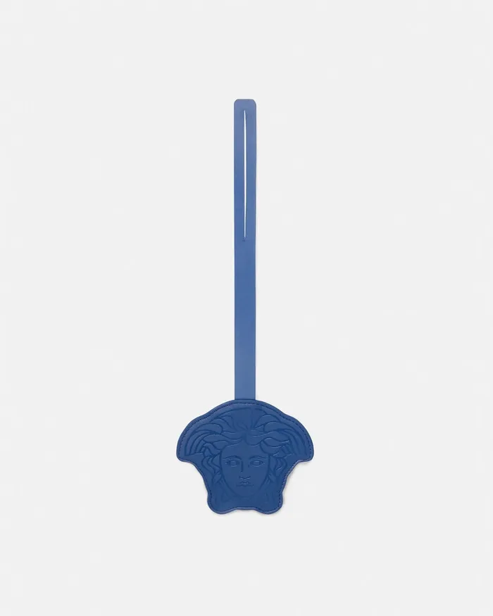 Versace Medusa Luggage Tag Blue Kids Bags and Accessories