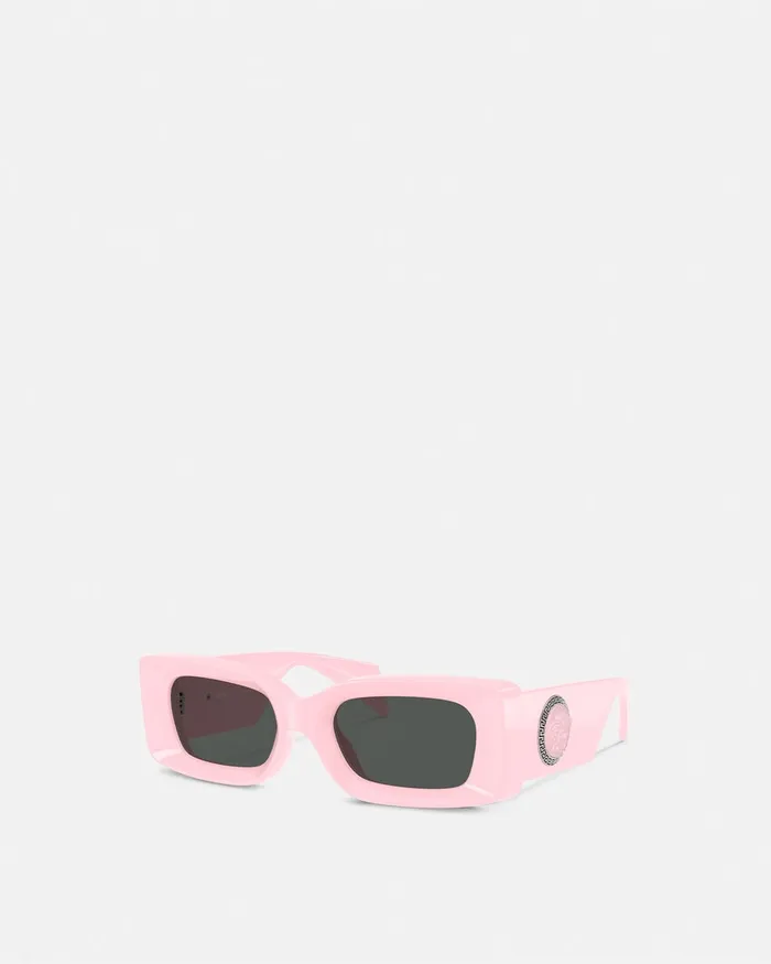 Versace Medusa Medallion Sunglasses Pink WomenMen Sunglasses