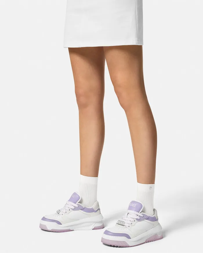 Versace Odissea Sneakers Lilac Women Sneakers