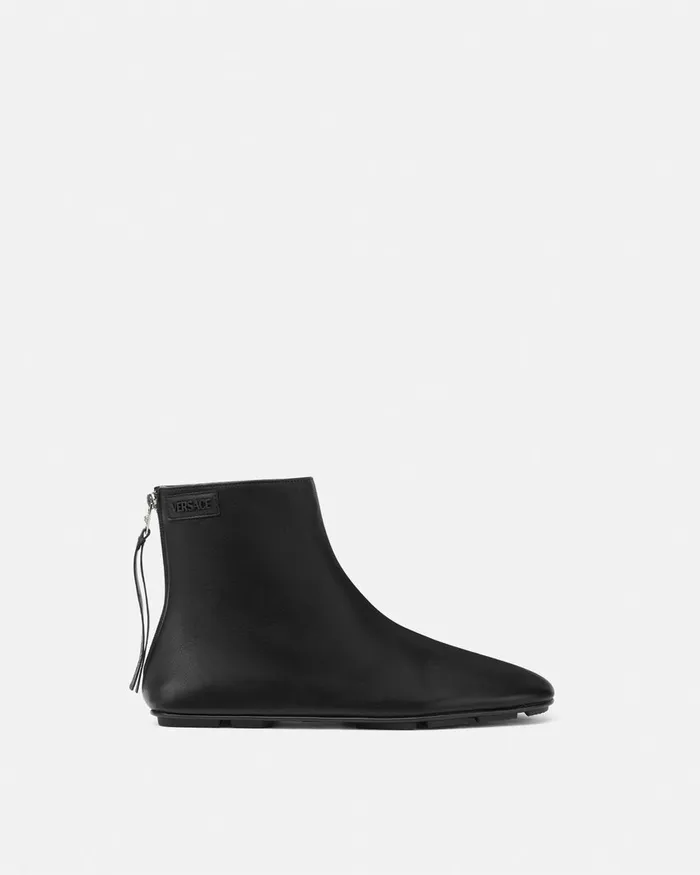 Versace Villa Ankle Boots Blacksilver Men Boots