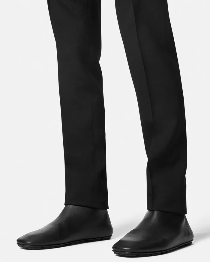 Versace Villa Ankle Boots Blacksilver Men Boots