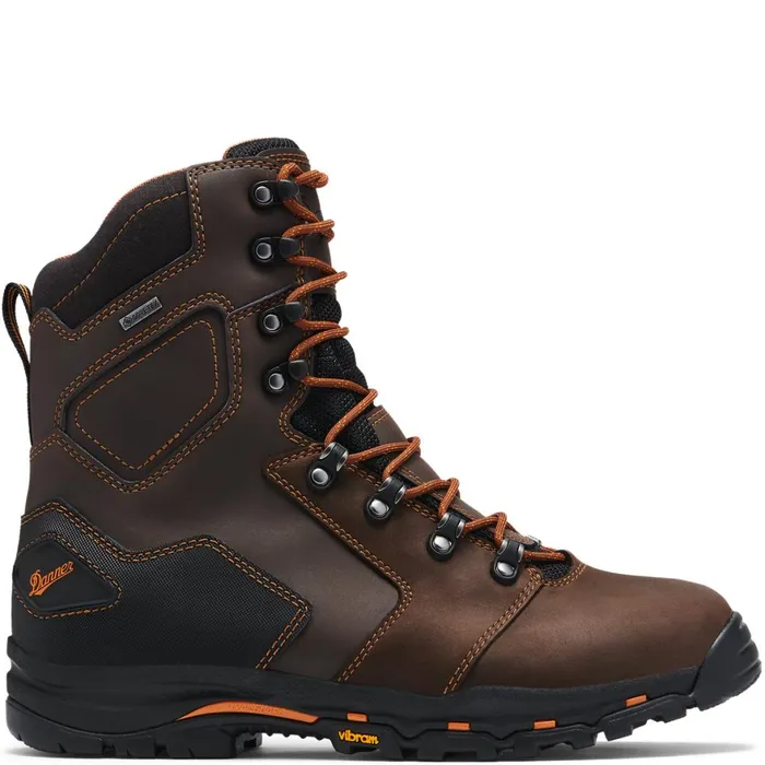 Vicious 8quot Brown Insulated 400G Composite Toe NMT Men Danner Boots