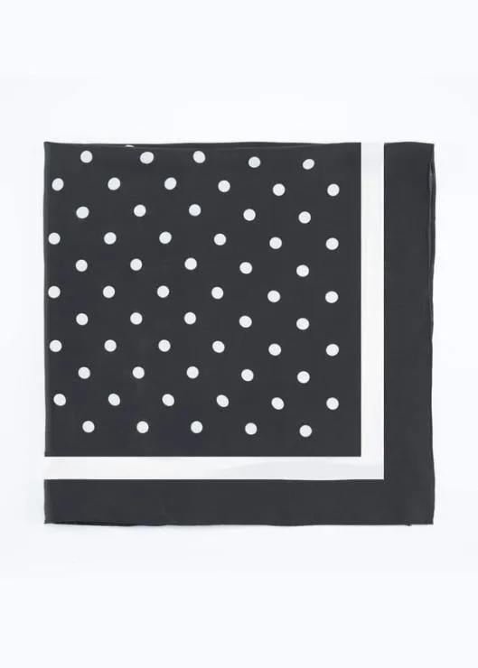 Vintage Polka Dot Silk Scarf Women Wraps Lilysilk Scarves