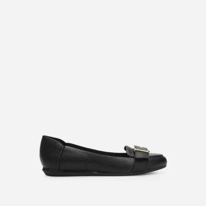 Viv Buckle Ballet Black Women Kenneth Cole Flats