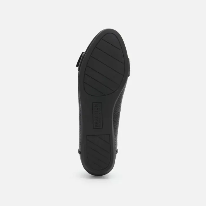 Viv Buckle Ballet Black Women Kenneth Cole Flats