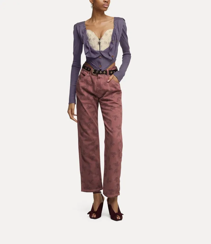 Vivienne Westwood Corsets Women Bea Corset Cardigan Lavender